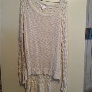 Xhilarition tunic hi-lo top